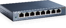 Коммутатор TP-Link SMB TL-SG108 8-port Desktop Gigabit Switch, 8 10/100/1000M RJ45 ports,metal case
