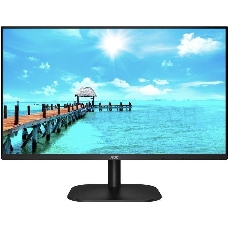 МОНИТОР 27 AOC 27B2QAM Black (VA, 1920x1080, 75Hz, 4 ms, 178°/178°, 250 cd/m, 20M:1, +HDMI 1.4, +DisplayPort 1.2, +MM)