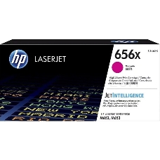 Тонер-картридж HP 656X пурпурный увеличенной емкости для HP CLJ M652/M653 (CF463X) 22000 стр