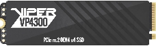 Накопитель SSD Patriot Viper VP4300 2TB, M.2 2280, VP4300-2TBM28H, PCIe 4x4, NVMe, TLC, 7400/6800, 2 heatshields, RET