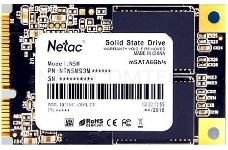 Накопитель SSD mSATA Netac 512Gb N5M Series <NT01N5M-512G-M3X> Retail (SATA3, up to 540/490MBs, 3D TLC)
