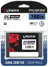 Твердотельный накопитель Kingston 7680GB DC450R 2.5 SATA 3 R/W 560/504MB/s IOPs 99 000/19 000, (0,3 DWPD/5 лет)