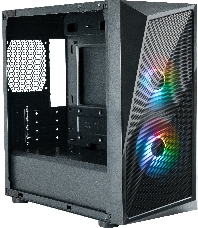 Корпус Cooler Master CMP 320 черный без БП mATX 1x80mm 1x92mm 2xUSB2.0 audio