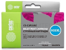 Картридж струйный Cactus CS-C2P25AE №935XL пурпурный для HP DJ Pro 6230/6830 (15мл)