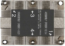 Радиатор Supermicro 1U Passive CPU Heat Sink Socket LGA3647-0 (SNK-P0067PSM)