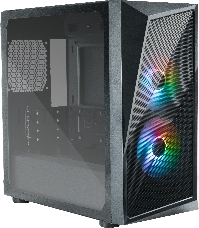 Корпус Cooler Master CMP 320 черный без БП mATX 1x80mm 1x92mm 2xUSB2.0 audio