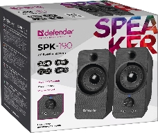 Акустическая система DEFENDER 2.0 SPK-190 BLACK 65190