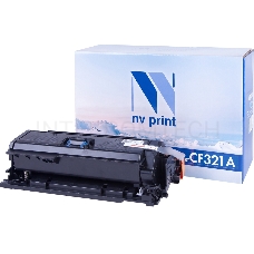 Картридж NVPrint совместимый НР CF321A Cyan для LJ Color M680dn M680f, M680z (16500k)