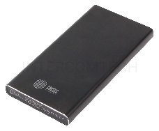 Мобильный аккумулятор Cactus CS-PBFSJT-10000 Li-Pol 10000mAh 2.1A+2.1A черный 2xUSB материал алюминий