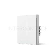 Умный выключатель двухклавишный Aqara Smart Wall Switch H1 (WS-EUK02)