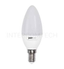 Лампа светодиодная PLED-SP C37 7Вт свеча 3000К тепл. бел. E14 530лм 230В JazzWay 1027818-2