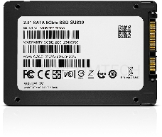 Твердотельный накопитель SSD ADATA SU630SS Client SSD 960GB  ASU630SS-960GQ-R SATA 6Gb/s, 520/450, IOPS 40/65K, MTBF 1.5M, 3D QLC, 200TBW, RTL