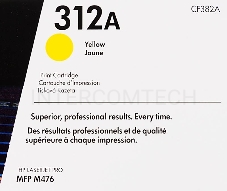 Тонер Картридж HP 312A CF382A желтый для HP CLJ Pro M476 (2400стр.)