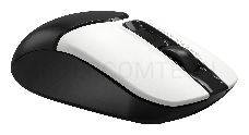 Мышь A4Tech Fstyler FG12 Panda белый/черный оптическая (1200dpi) беспроводная USB (3but)