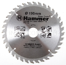 Диски отрезные,пильные,шлифовальные Диск пильный Hammer Flex 205-112 CSB WD  190мм*36*30/20/16мм по дереву [30662]