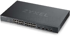 Коммутатор ZYXEL XGS1930-28 Hybrid Smart L2+ switch Zyxel Nebula Flex, 24xGE, 4xSFP+, silent (fanless), Standalone / cloud management