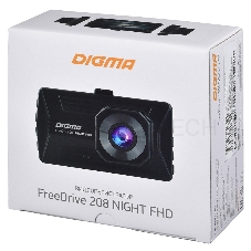 Видеорегистратор Digma FreeDrive 208 Night FHD черный 2Mpix 1080x1920 1080p 170гр. GP6248A