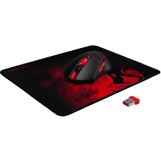 Мышка DEFENDER USB OPTICAL WRL +PAD REDRAGON M601WL 78227