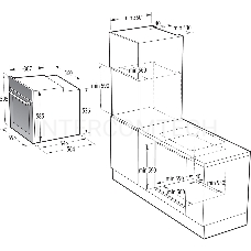 Духовка Gorenje BOS67371CLB, встраиваемая