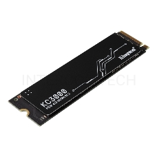 Накопитель SSD Kingston 1Tb KC3000 M.2 Series <SKC3000S/1024G> (PCI-E 4.0 x4, up to 7000/6000Mbs, 1000000 IOPS, 3D TLC, NVMe, 800TBW, Phison E18, 22х80mm, LP graphen heatsink)