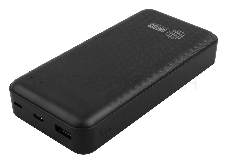 Мобильный аккумулятор Cactus CS-PBFSET-20000 Li-Pol 20000mAh 2.1A+2.1A черный 2xUSB материал пластик