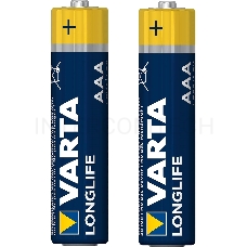 Батарейка Varta LONGLIFE LR03 AAA BL6 Alkaline 1.5V (4103) (6/60/300)