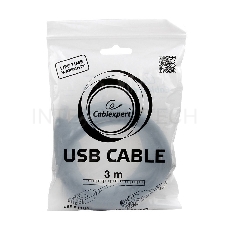 Кабель Gembird PRO CCF-USB2-AMAF-10 USB 2.0  3.0м AM/AF  позол.конт., фер.кол.,  пакет