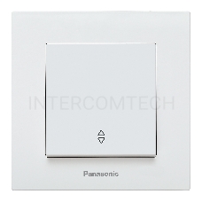 Переключатель Panasonic Karre Plus скрыт. 1кл. IP20 белый (упак.:1шт) (WKTC00032WH-RU)