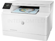 МФУ HP Color LaserJet Pro MFP M182n (7KW54A), принтер/сканер/копир, (А4, чб./цвет 16стр/мин., USB B, LAN)