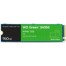 Твердотельный накопитель SSD WD Green SN350 NVMe WDS960G2G0C 960ГБ M2.2280 (TLC)