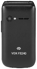 Мобильный телефон Digma VOX FS240 32Mb черный моноблок 2.44 240x320 0.08Mpix GSM900/1800