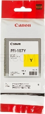 Картридж струйный Canon PFI-107Y 6708B001 желтый для Canon iP F680/685/780/785 (130мл)