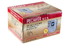 Стабилизаторы напряжения Ресанта АСН-5 000 Н/1-Ц 63/6/16 Стабилизатор Lux {220В±8%, Габариты 260х155х310, Вес 8кг}