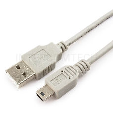 Кабель USB 2.0 AM/miniBm 1.8м Gembird CC-USB2-AM5P-6 USB/miniUSB 5P 1.8m , пакет