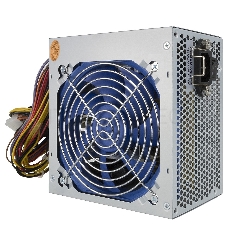 Блок питания CROWN CM-PS500 office (20+4in, 120mm FAN, SATA*2, PATA(big Molex)*3, FDD*1, 4+4pin, Lines 1x12V OEM, скоба)