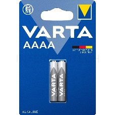 Батарейка Varta AAAA/25A/LR61/LR8D425 BL2 Alkaline 1.5V (04061) (2/20/100)