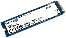 Накопитель SSD Kingston 500GB M.2 SNV2S/500G SNV2 NVMe, PCIe 4.0 x4, 3D TLC, R/W 3500/2100MB/s, TBW 160, DWPD 0.3