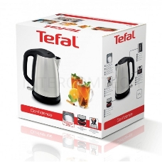 Чайник электрический Tefal KI270D30 1.7л. 2400Вт серебристый (корпус: металл)