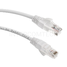 Кабель Патч-корд Lanmaster UTP LAN-PC45/U5E-1.0-WH вилка RJ-45-вилка RJ-45 кат.5е 1м белый LSZH (уп.:1шт)