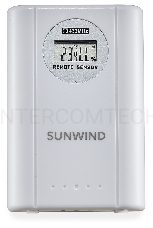 Погодная станция SunWind SW-WSH143-COLOR серебристый