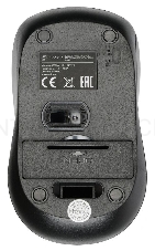 Мышь Oklick 675MW черный/оранжевый оптическая (800dpi) беспроводная USB (2but)