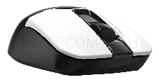 Мышь A4Tech Fstyler FG12S Panda белый/черный оптическая (1200dpi) silent беспроводная USB (3but)