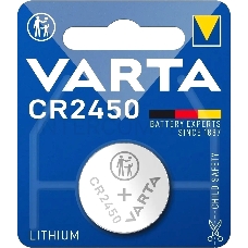 Батарейка Varta ELECTRONICS CR2450 BL1 Lithium 3V (6450) (1/10/100)