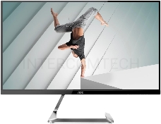 МОНИТОР 27 AOC Q27T1 Silver-Black PORSCHE design (IPS, 2560x1440, 75Hz, 5 ms, 178°/178°, 350 cd/m, 50M:1, +2xHDMI 1.4)