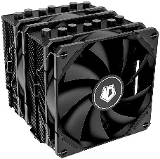 Кулер ID-COOLING SE-207-XT ADVANCED LGA20XX/1700/1200/115X/AM4 (8шт/кор, TDP 280W, PWM, черный, 7 тепл.трубок + медная база, 2 x FAN 120mm) RET