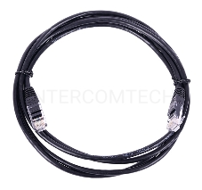 Кабель Патч-корд Lanmaster UTP TWT-45-45-0.5-BK вилка RJ-45-вилка RJ-45 кат.5е 0.5м чёрный ПВХ (уп.:1шт)