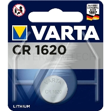 Батарейка Varta ELECTRONICS CR1620 BL1 Lithium 3V (6620) (1/10/100)