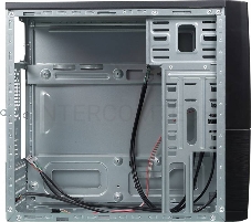 Корпус LinkWorld 727-21 черный без БП mATX 4xUSB2.0 audio