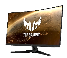 Монитор ASUS 31.5 TUF Gaming VG328H1B VA LED изогнутый, 1920x1080, 1ms, 250cd/m2, 178°/178°, 3000:1, 165Hz, FreeSync, D-Sub, HDMI, MM, Tilt, Swivel, VESA, Black, 90LM0681-B01170