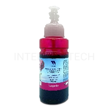 Чернила NV PRINT водорастворимые T6643 для аппаратов Epson L100, L110, L120, L132, L200, L210, L222, L300, L312, L350, L355, L362, L366, L456, L550, L555, L566, L1300, L386, L486, L121, L3050, L3060, L3070, L364, L382,  L605, L655, L1455 (70 ml) Magenta